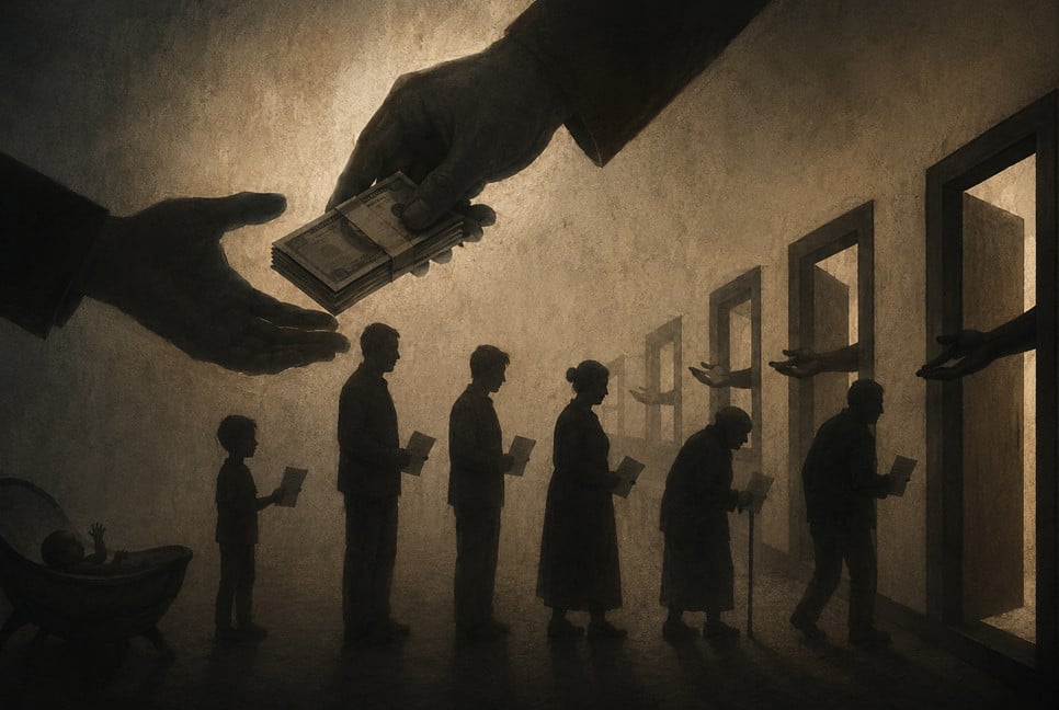 Lives trapped in a cycle of bribery
