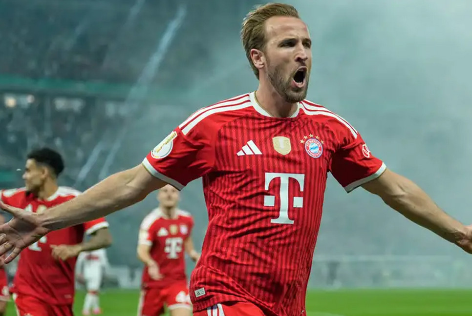 Kane's hat trick seals Bayern Munich's 21st German Cup win