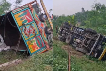 15 killed as truck overturns on Dhaka-Tangail Highway