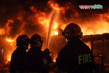 Two workers burnt to death in Badda factory blaze