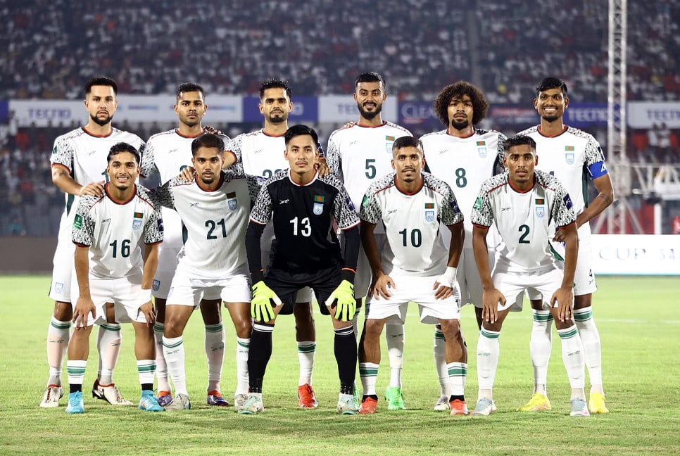 Four-nation football tournament: Bangladesh to visit Maldives next month