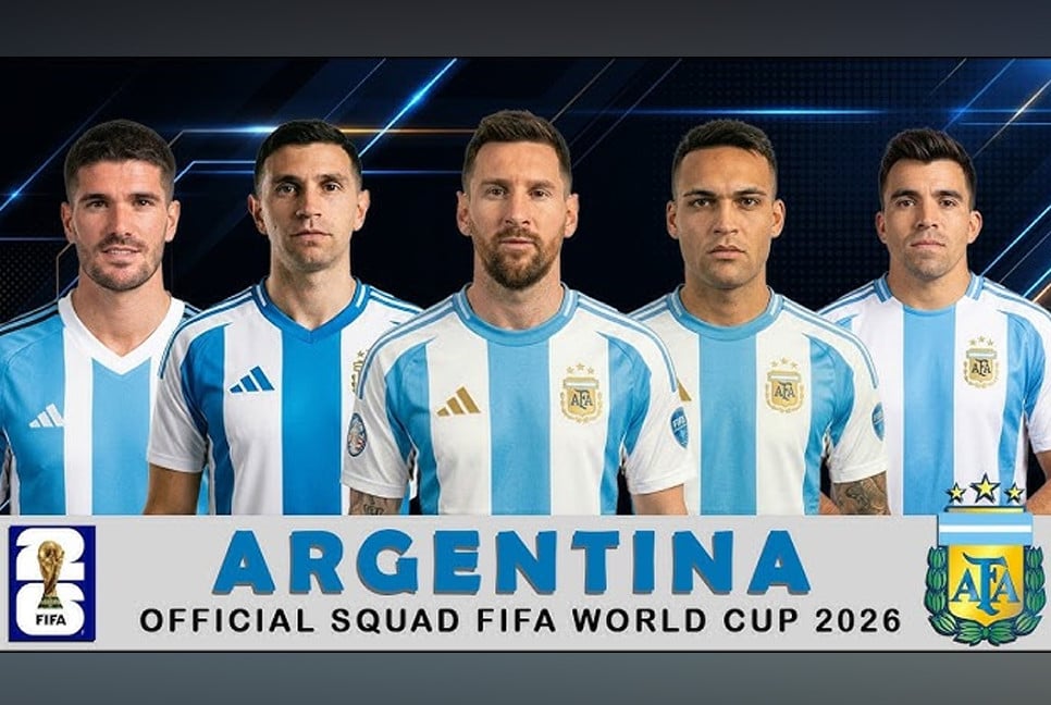 Argentina Announces Squad for 2026 FIFA World Cup
