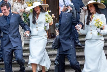 Dua Lipa and Callum Turner tie the knot
