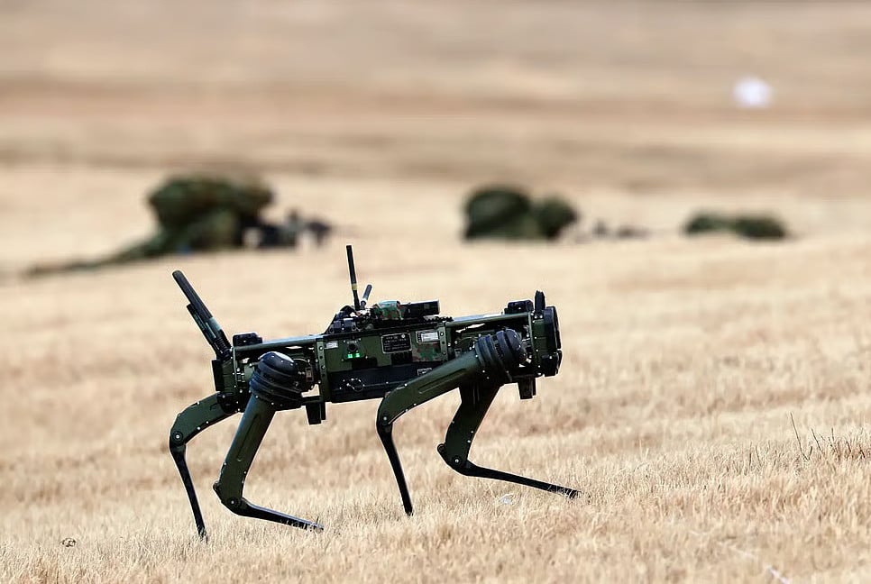 Robot patrol dogs could be coming to Taiwan's South China Sea islands