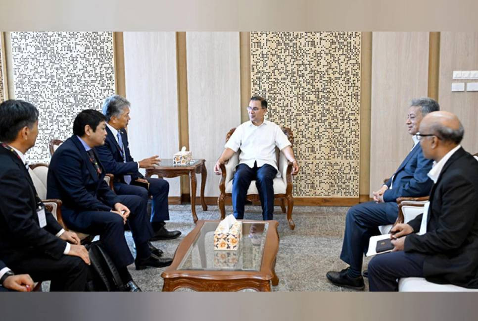 Japanese delegation meets PM