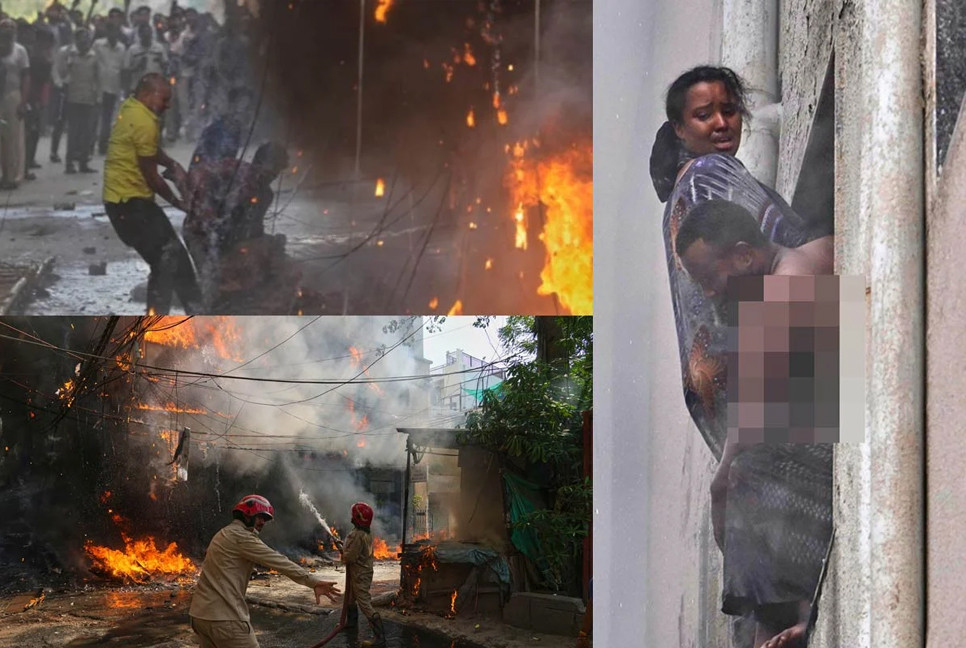 Delhi hotel fire kills at least 21, including foreign nationals