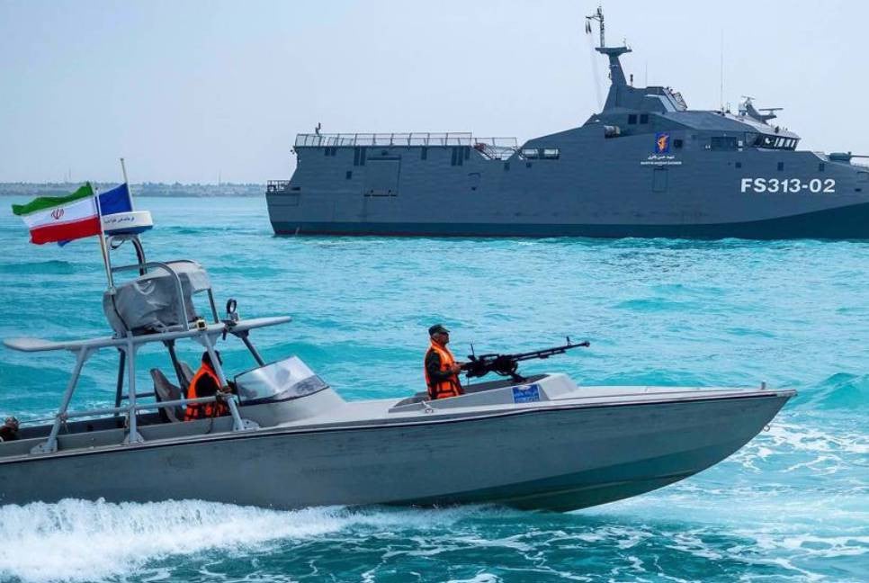 US naval vessels exit Sea of Oman following Iranian action