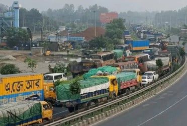 18-kilometre traffic jam on Dhaka-Tangail Highway