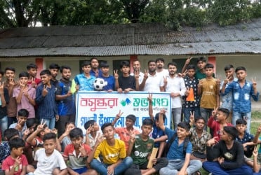 Three-month football distribution programme launched in Gangni