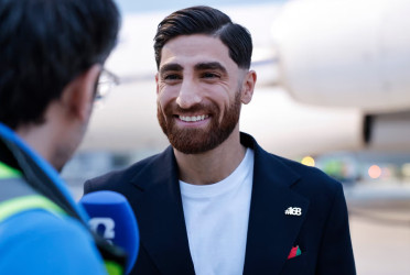 Iran ‘#168’ badges highlight tragedy ahead of World Cup