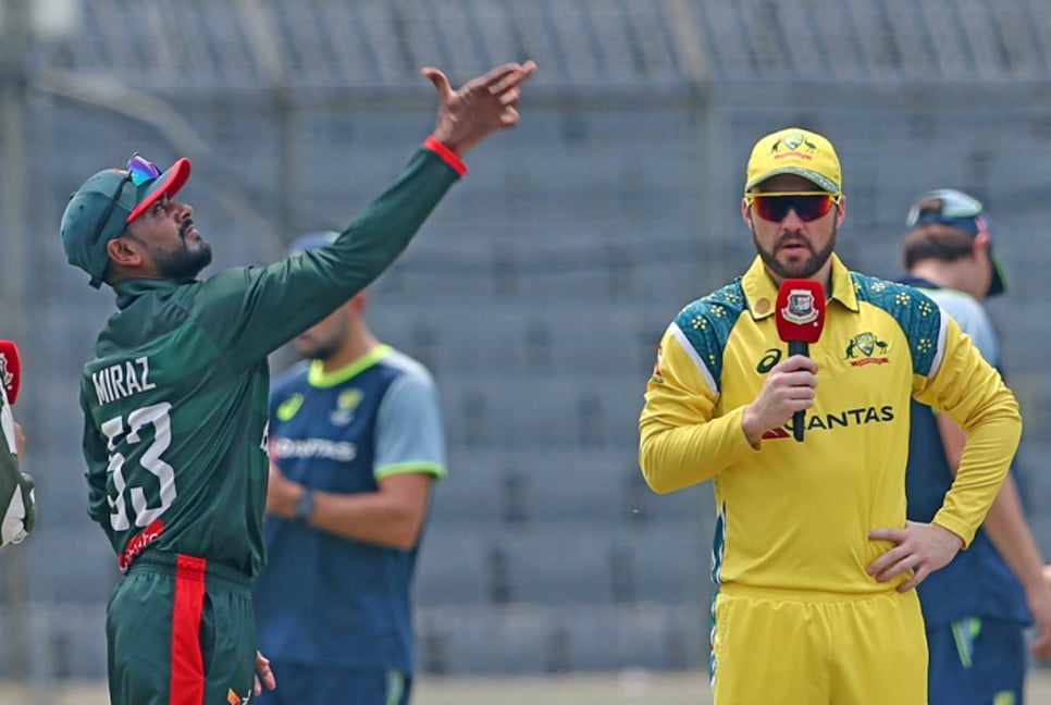 Bangladesh bowl first after losing toss in 2nd ODI