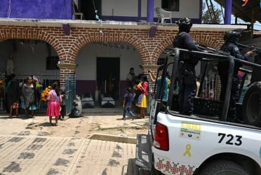 Five police shot dead in Mexican state