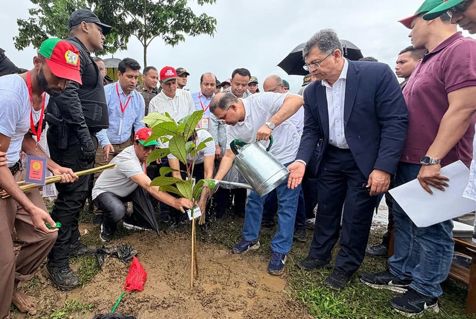 PM inaugurates 25 crore tree plantation program across the country