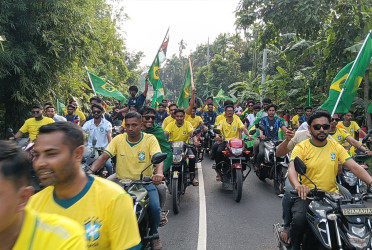 Brazil fan killed in Bhola motorcycle crash en route to showdown