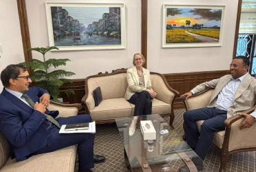 British High Commissioner calls on PM’s foreign affairs adviser