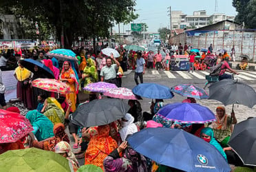 Dhaka traffic hit as workers demand unpaid wages