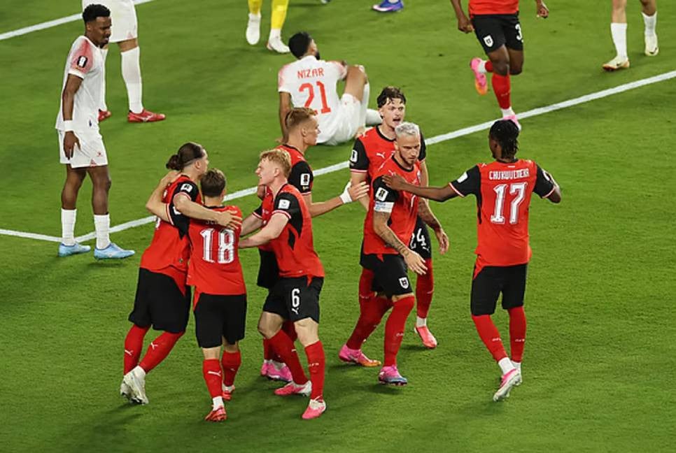 Austria beat Jordan 3-1 at Levis Stadium
