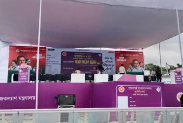 Thousands gather in Srimangal as stage set for PM’s arrival