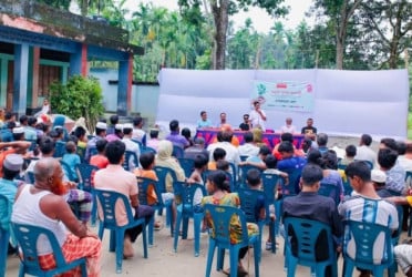 Tree plantation, sapling distribution programme held in Lalmonirhat