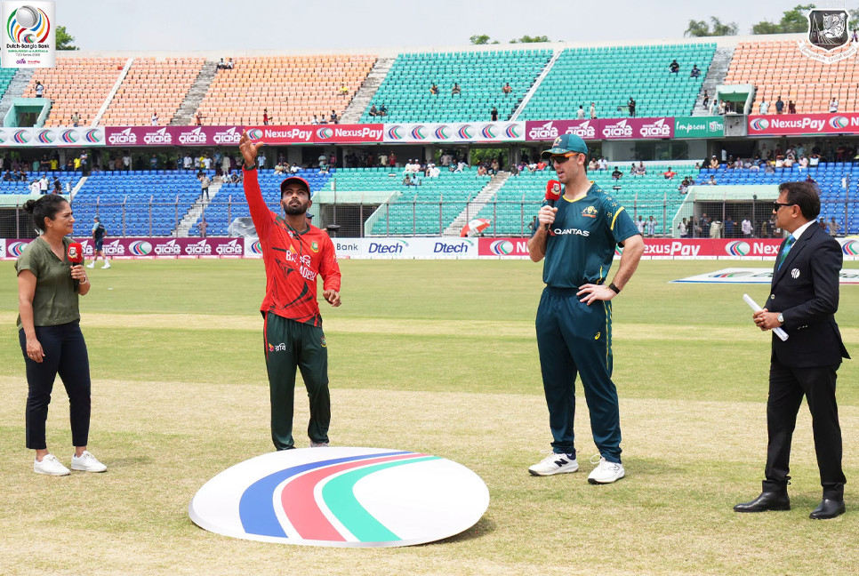 Bangladesh opt to bat as Sohan, Taskin and Shoriful recalled