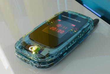 Less scrolling-Commodore’s flip phone aims at Gen Z