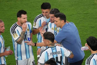 Constant Messi chatter causes Scaloni fatigue
