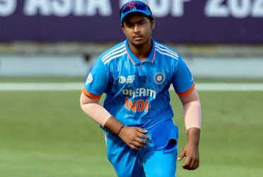 Vaibhav Sooryavanshi receives first India jersey