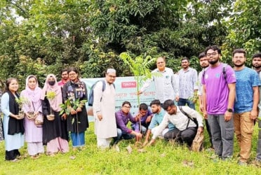 Tree plantation, sapling distribution programme held at JSTU