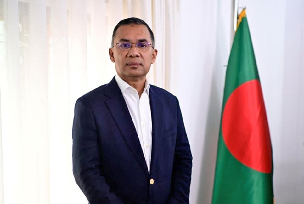 Tarique attends Chinese counterpart's state banquet in Dalian