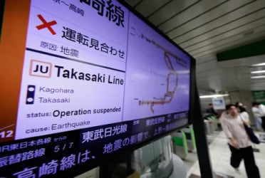 No major damage after 7.2-magnitude earthquake in Japan