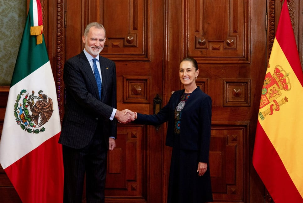 Sheinbaum and King Felipe VI use World Cup to mend diplomatic rift