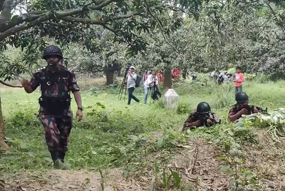 BGB foils BSF's push-in attempt at Habiganj border