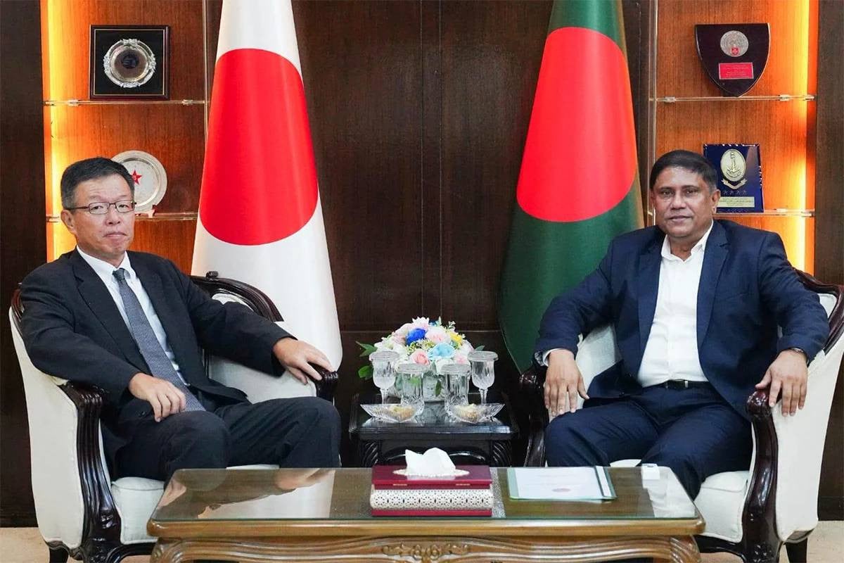 Japanese ambassador meets prime minister's defence adviser