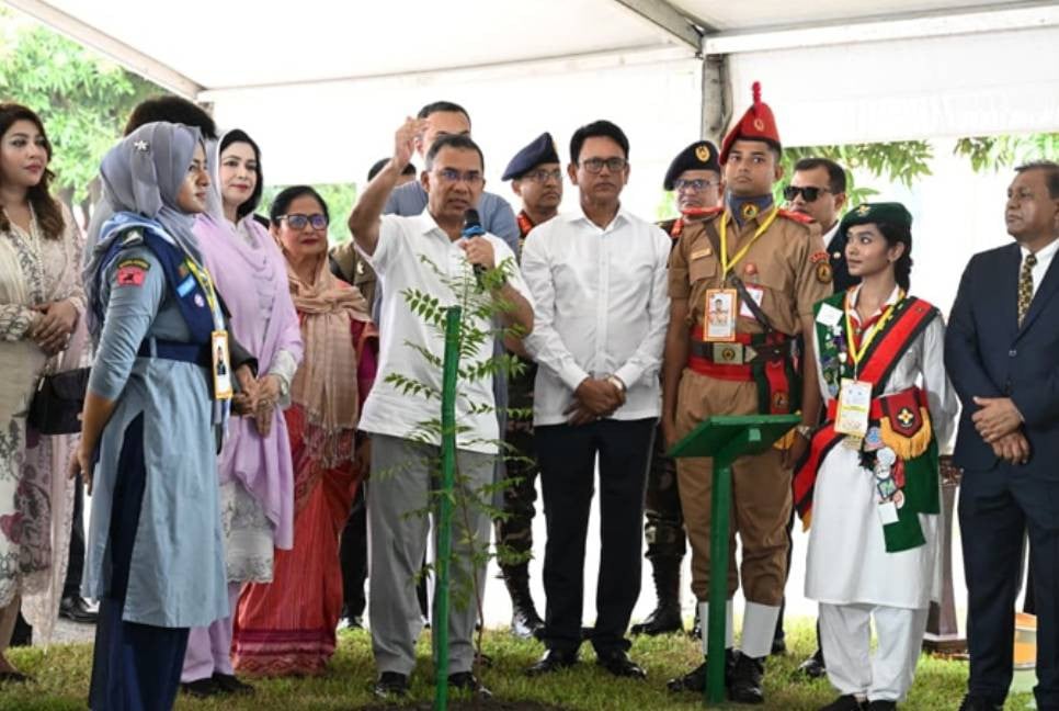PM launches tree plantation campaign in secondary schools