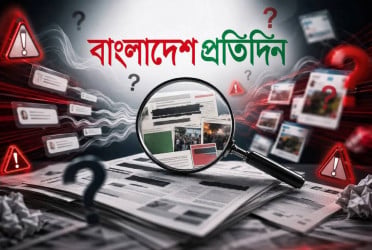 Bangladesh Pratidin warns against fake photo cards on social media