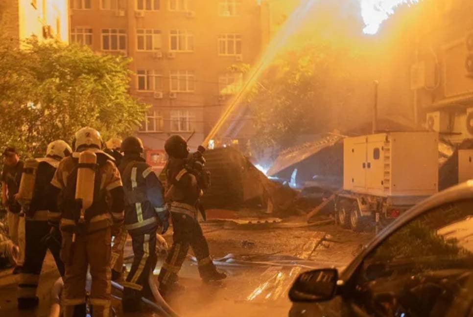 At least 8 killed in major Russian missile, drone attack on Kyiv